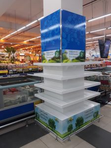 Kệ Ôm Cột Vinamilk - Coopmart Đà Nẵng