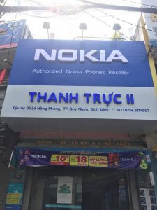 Bảng hiệu NOKIA